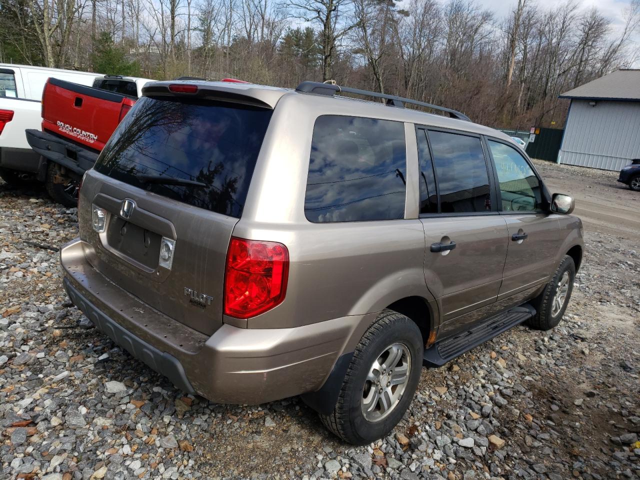 Photo 4 from auction – 2003 HONDA PILOT EXL with VIN 2HKYF18543H574082