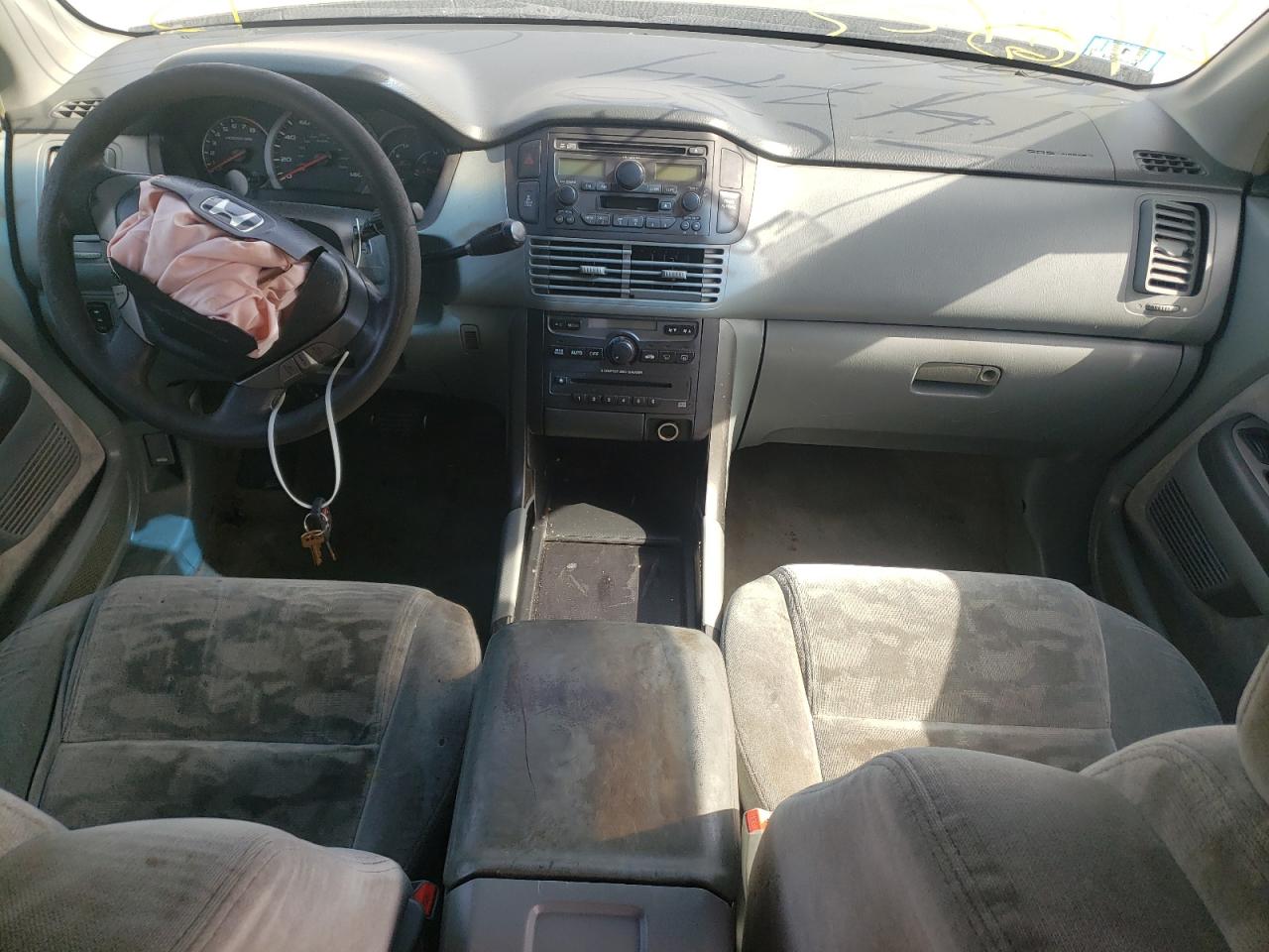 Photo 9 from auction – 2005 HONDA PILOT EX with VIN 2HKYF184X5H510316