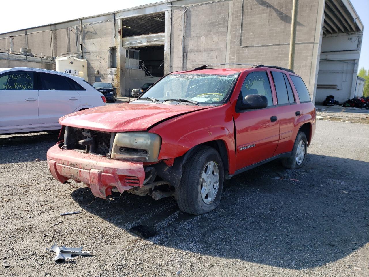 Photo 2 from auction – 2002 CHEVROLET TRAILBLAZE with VIN 1GNDT13S422342450