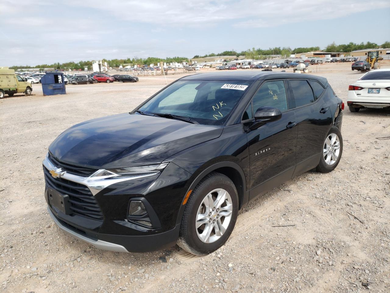 Photo 2 from auction – 2020 CHEVROLET BLAZER 2LT with VIN 3GNKBHRS1LS579560