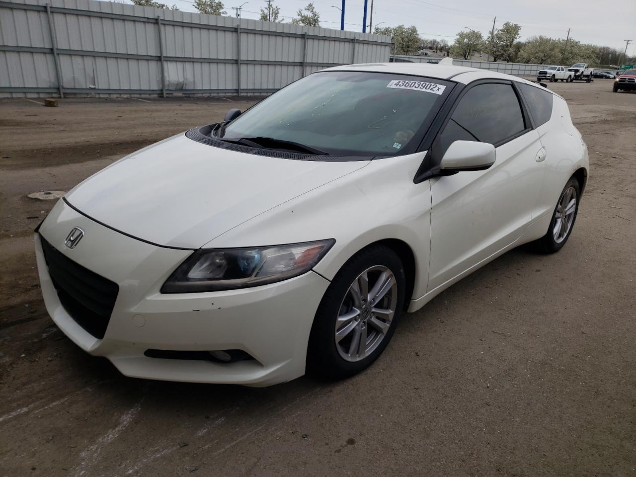 Photo 2 from auction – 2012 HONDA CR-Z EX with VIN JHMZF1D63CS003511
