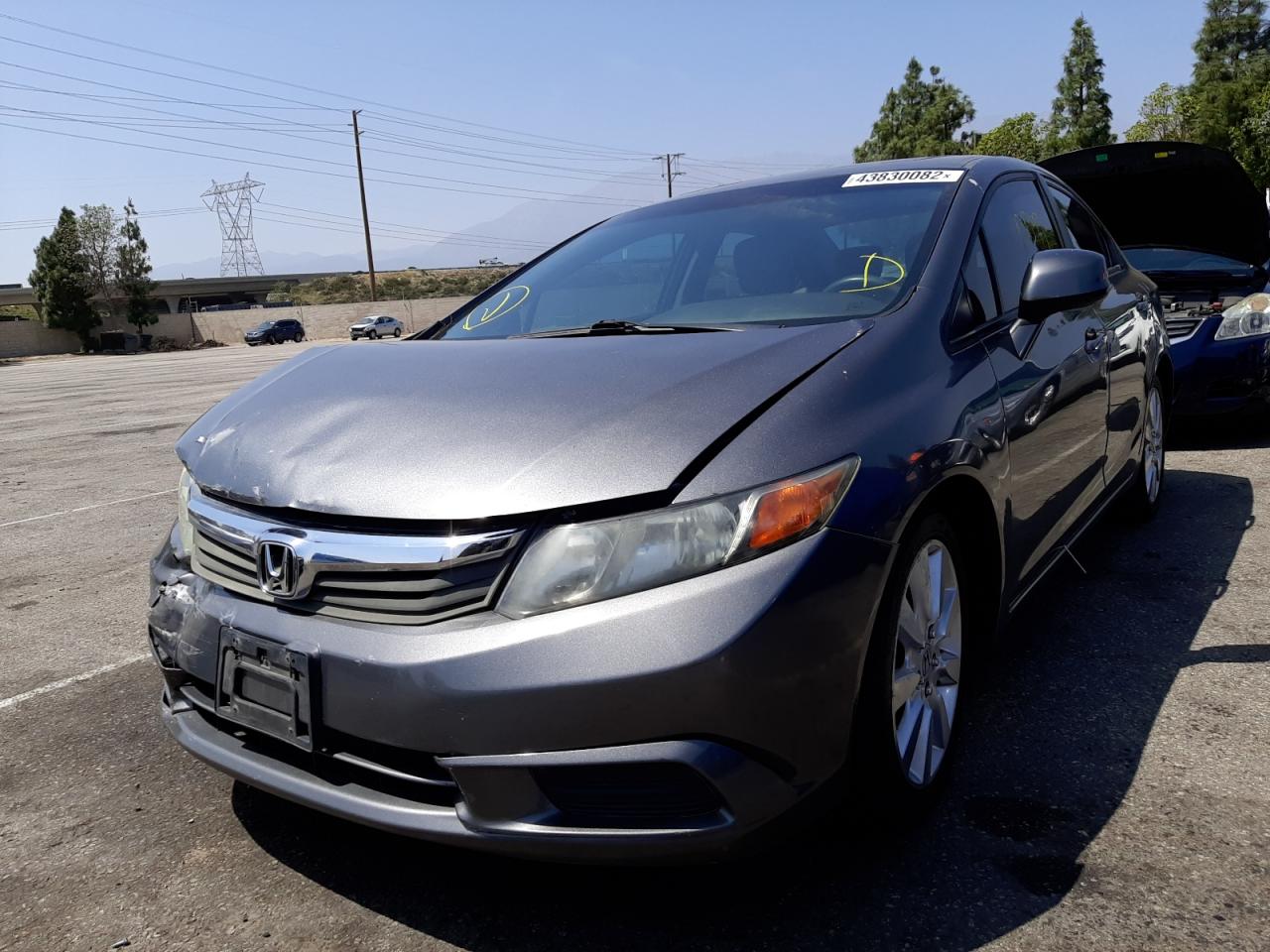 Photo 2 from auction – 2012 HONDA CIVIC EX with VIN 19XFB2F8XCE109719
