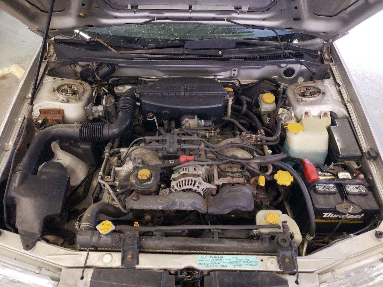 Photo 7 from auction – 2000 SUBARU IMPREZA RS with VIN JF1GM6758YG402820