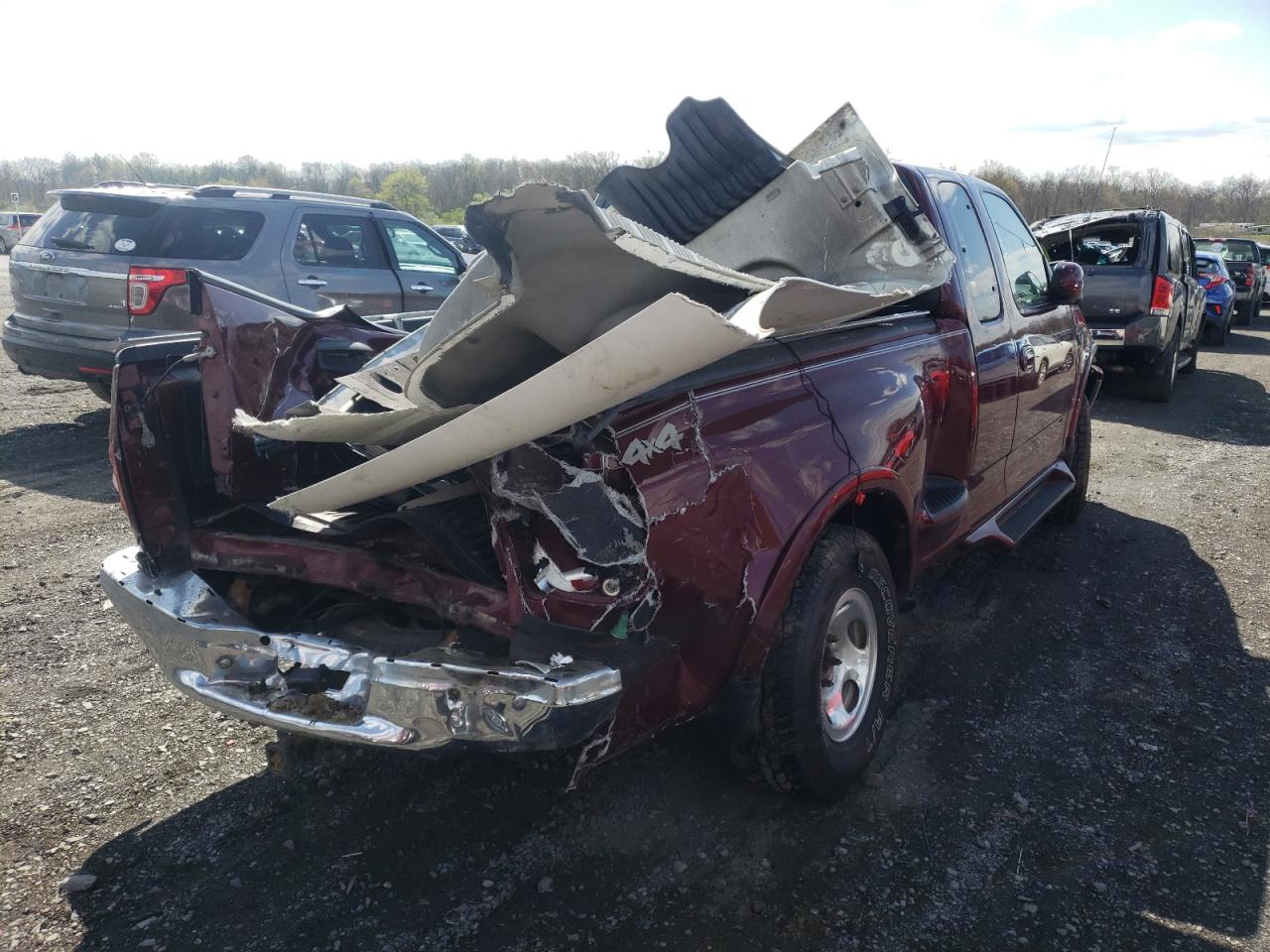 Photo 4 from auction – 1997 FORD F150 with VIN 1FTDX086XVKA86242