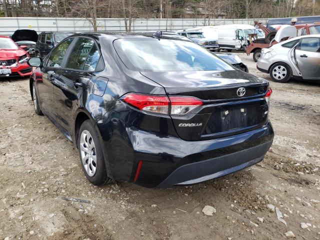 Photo 3 from auction – 2021 TOYOTA COROLLA LE with VIN 5YFEPMAE7MP229600