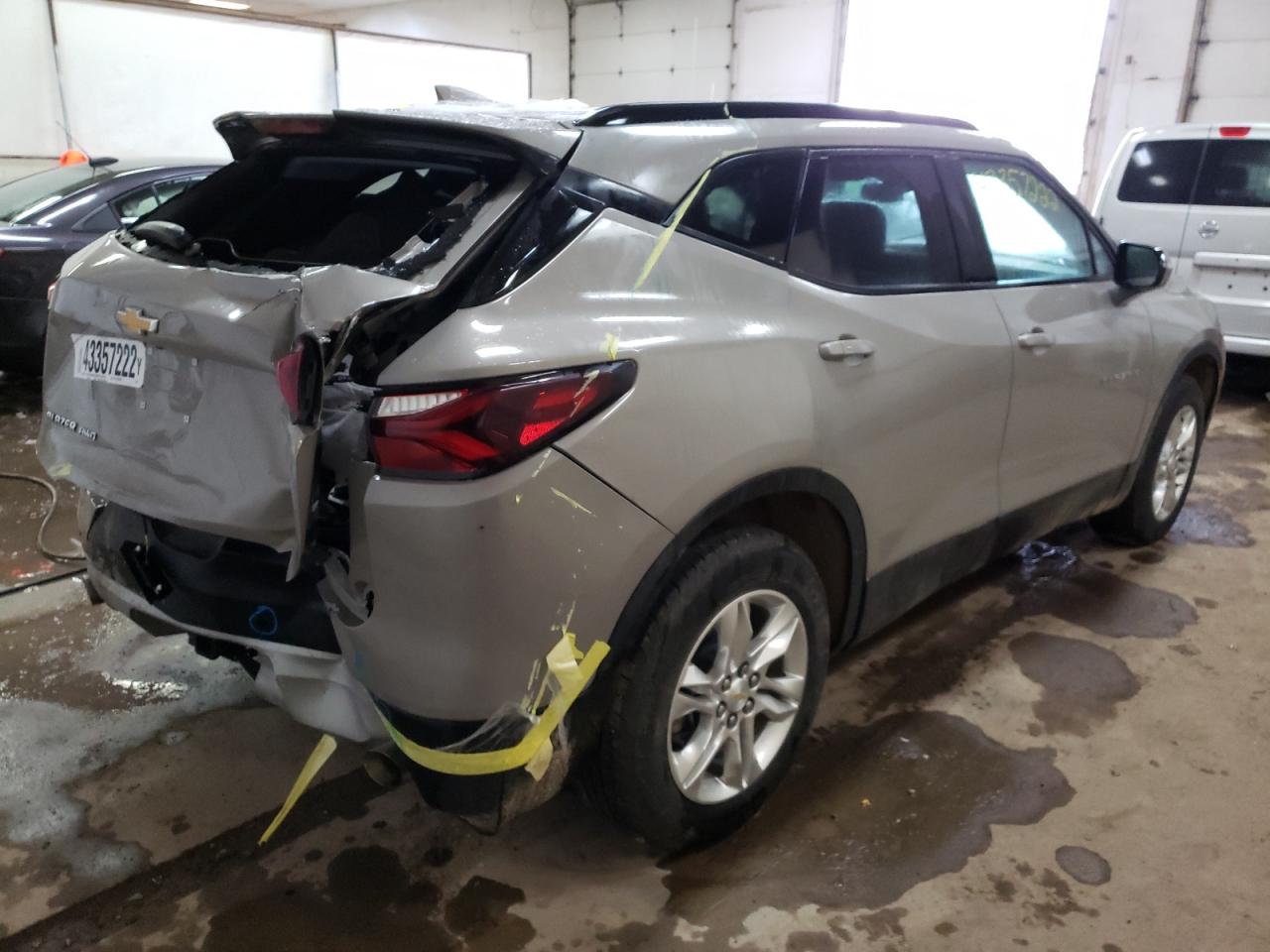 Photo 4 from auction – 2021 CHEVROLET BLAZER 2LT with VIN 3GNKBHRS3MS512315