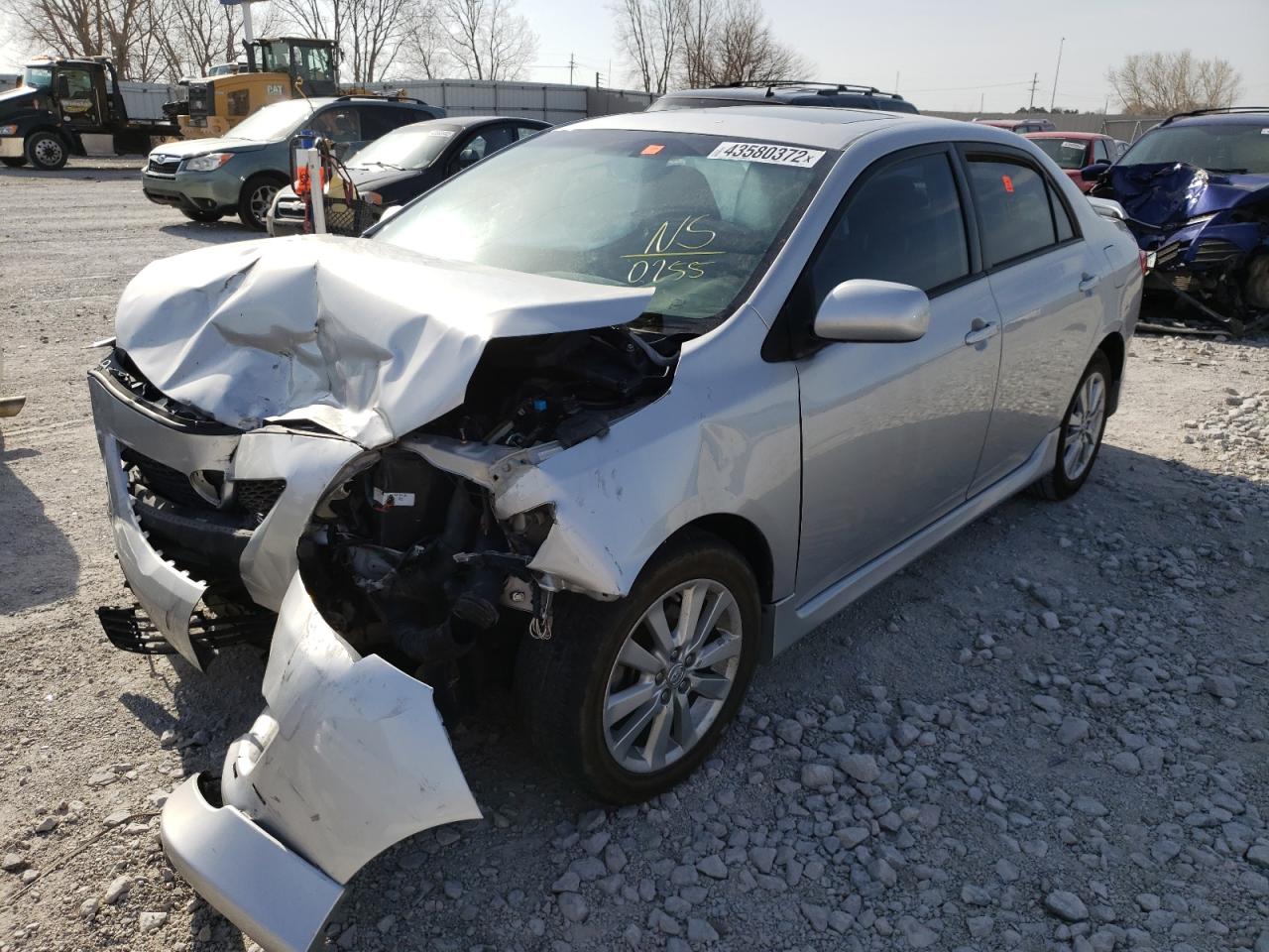 Photo 2 from auction – 2010 TOYOTA COROLLA with VIN 1NXBU4EE5AZ240255