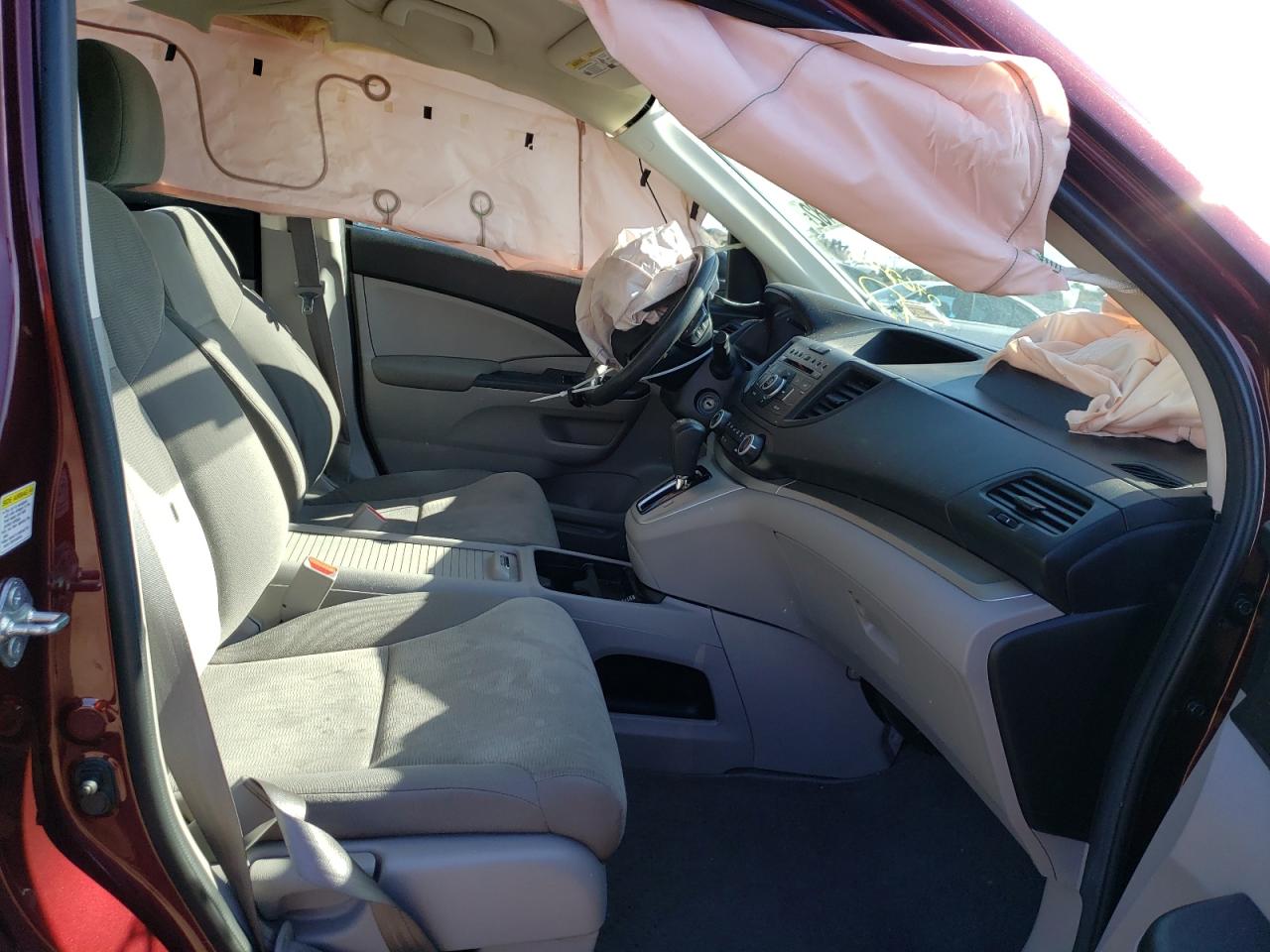 Photo 5 from auction – 2012 HONDA CR-V LX with VIN 5J6RM4H3XCL076288