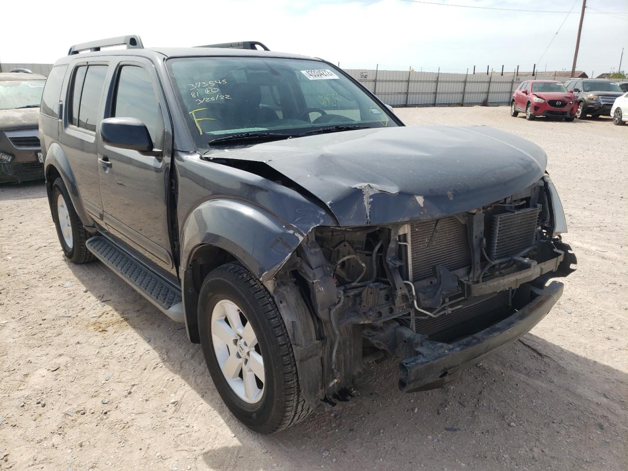 NISSAN PATHFINDER 2011 with VIN 5N1AR1NN2BC606661 - Photo from auction