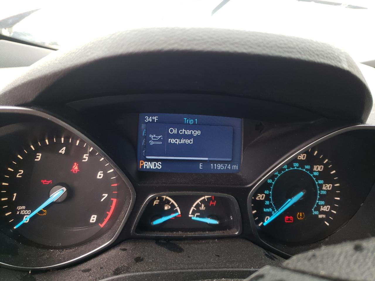 Photo 8 from auction – 2014 FORD ESCAPE SE with VIN 1FMCU0G96EUD91365