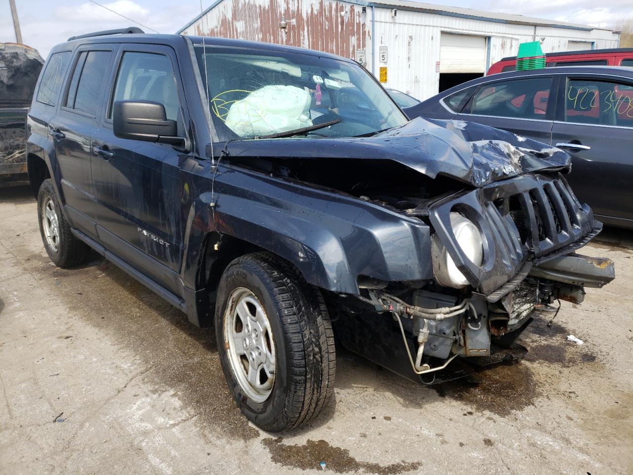 Photo 1 from auction – 2014 JEEP PATRIOT SP with VIN 1C4NJRBB9ED744105