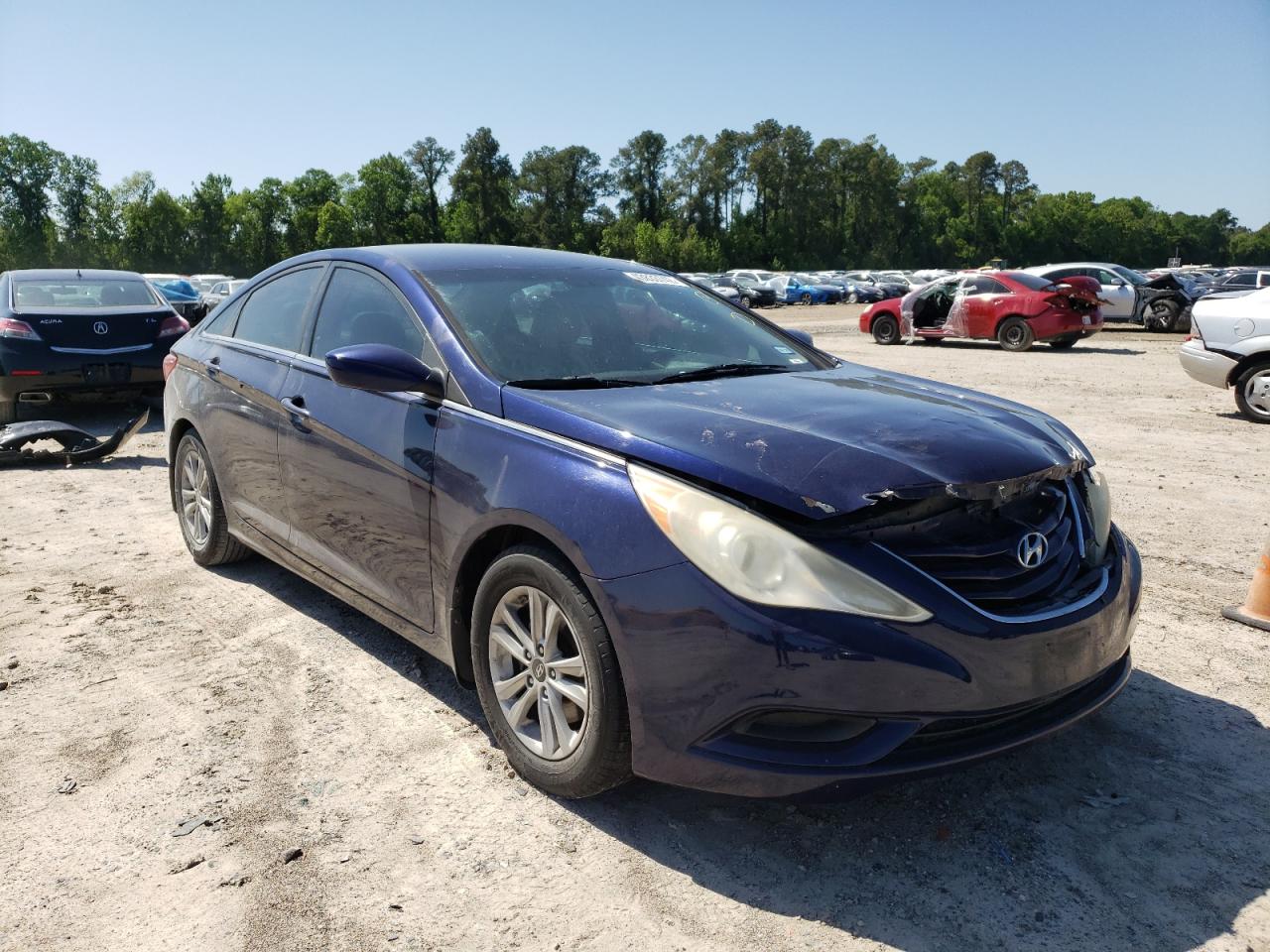 HYUNDAI SONATA GLS 2011 with VIN 5NPEB4AC2BH108433 - Photo from auction