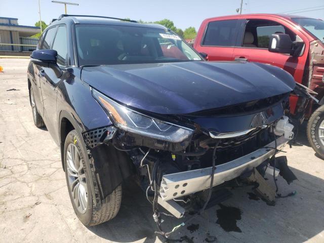 TOYOTA HIGHLANDER 2020 with VIN 5TDEBRCH3LS014594 - Photo from auction