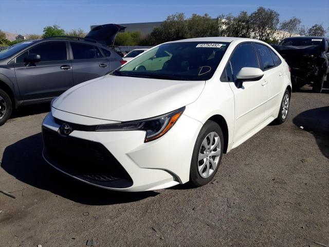 Photo 2 from auction – 2021 TOYOTA COROLLA LE with VIN 5YFEPMAE7MP207614