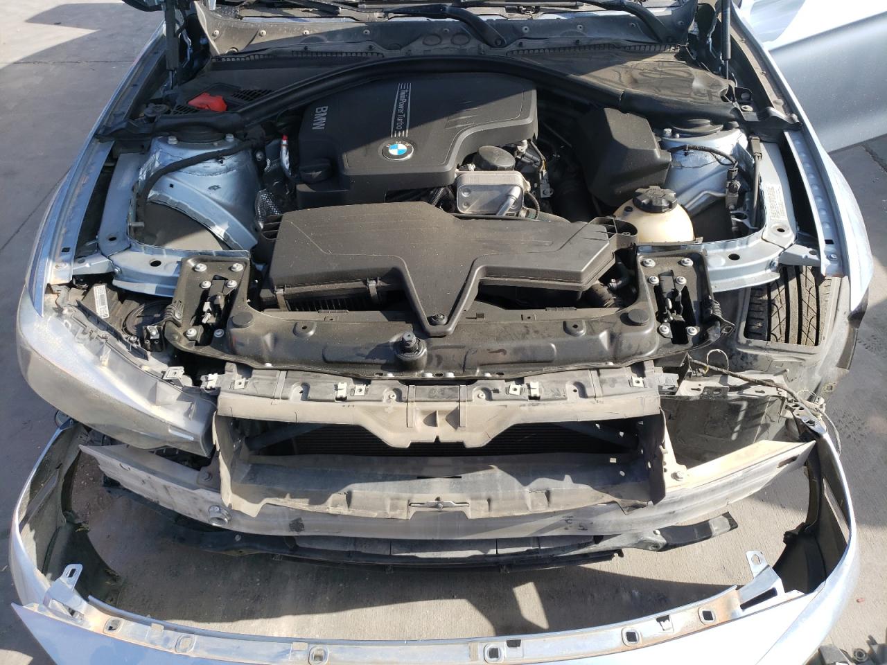 Photo 7 from auction – 2014 BMW 320 I with VIN WBA3B1G55ENS77314