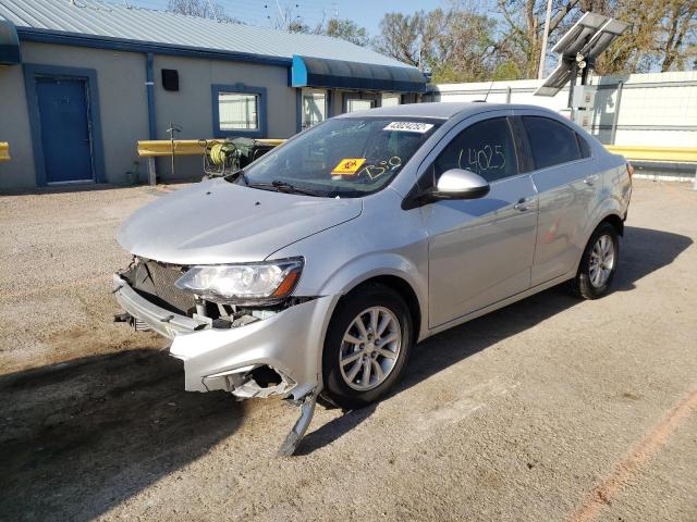 Photo 2 from auction – 2019 CHEVROLET SONIC LT with VIN 1G1JD5SB3K4120223