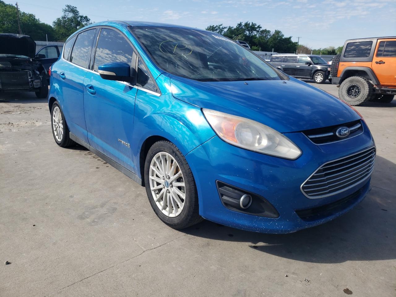 FORD C-MAX SEL 2013 with VIN 1FADP5BU0DL519697 - Photo from auction