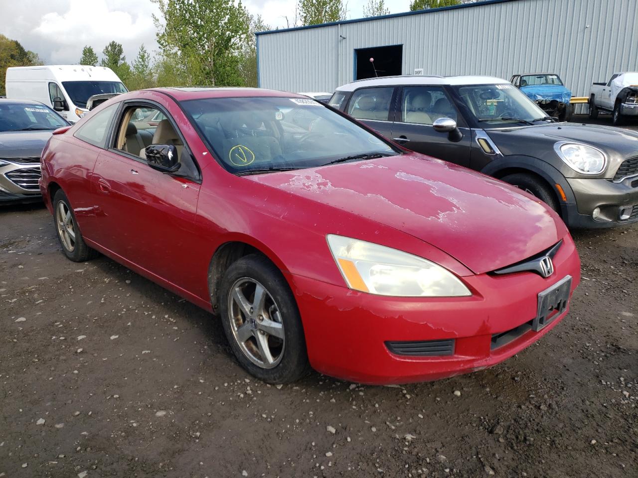 HONDA ACCORD EX 2003 with VIN 1HGCM72693A017648 - Photo from auction