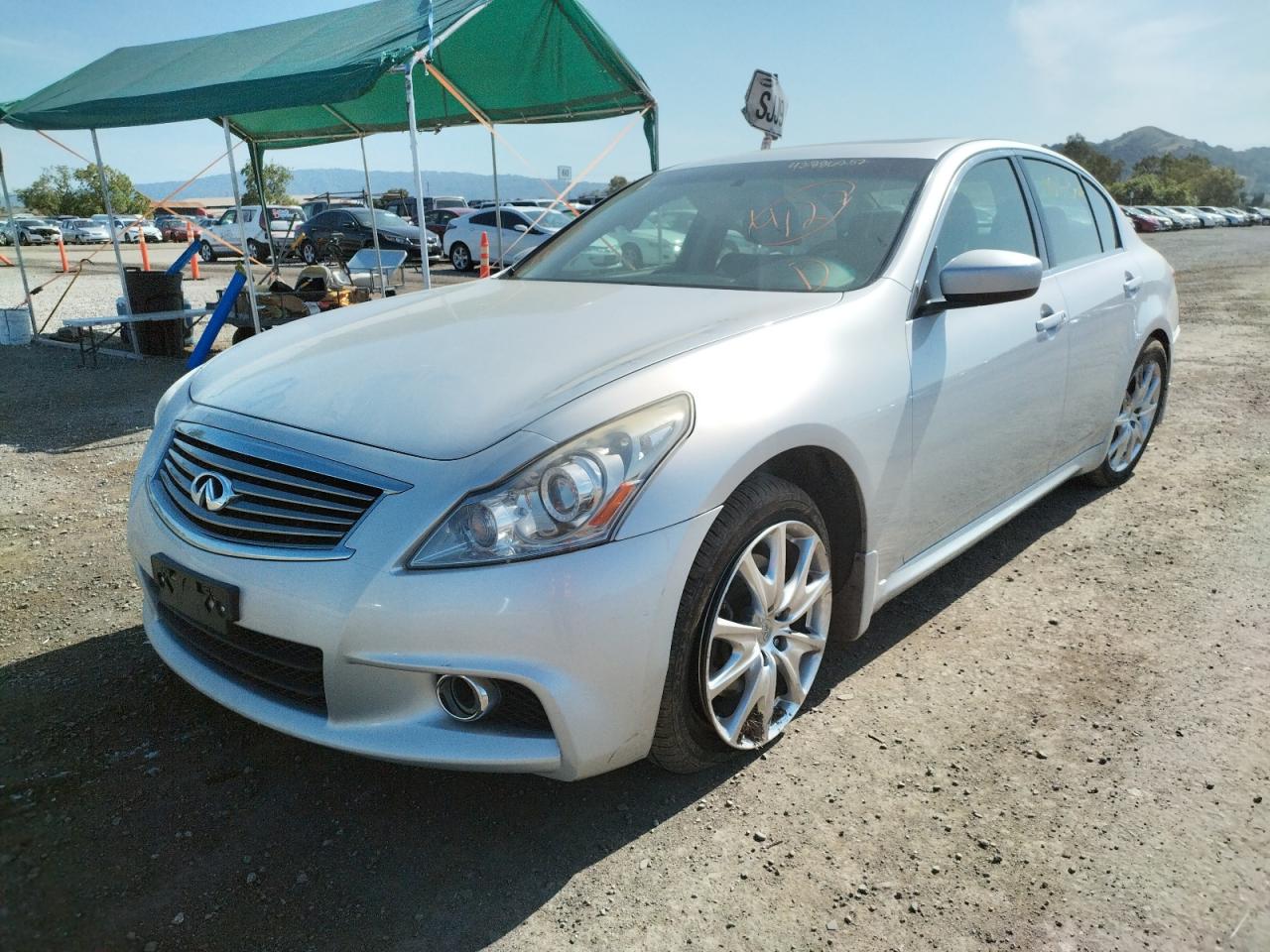 Photo 2 from auction – 2012 INFINITI G37 with VIN JN1CV6AR3CM972190