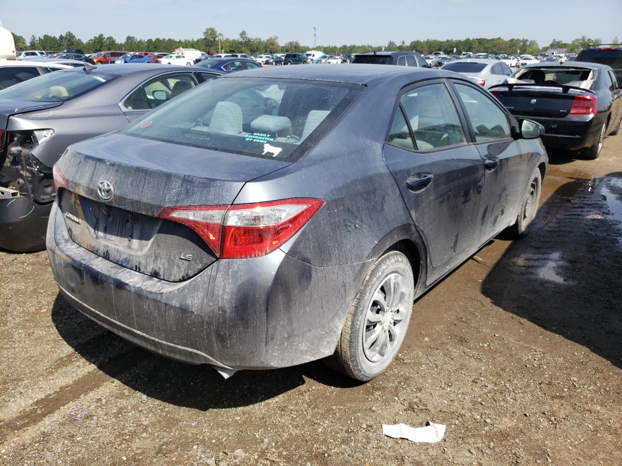 Photo 4 from auction – 2015 TOYOTA COROLLA L with VIN 2T1BURHE8FC454772
