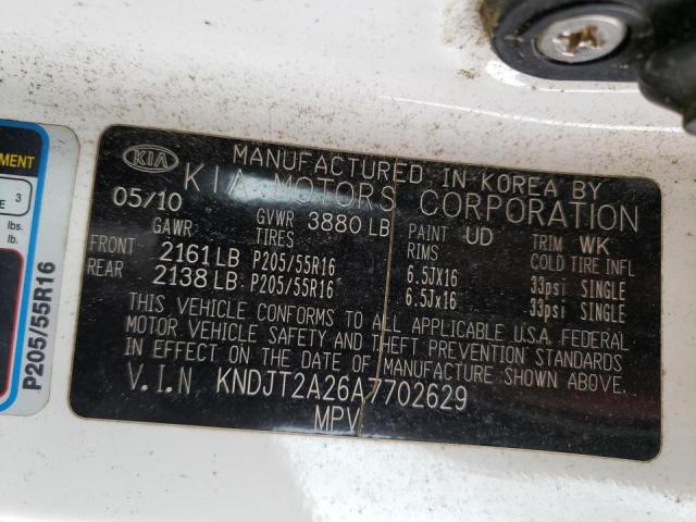 Photo 10 from auction – 2010 KIA SOUL + with VIN KNDJT2A26A7702629