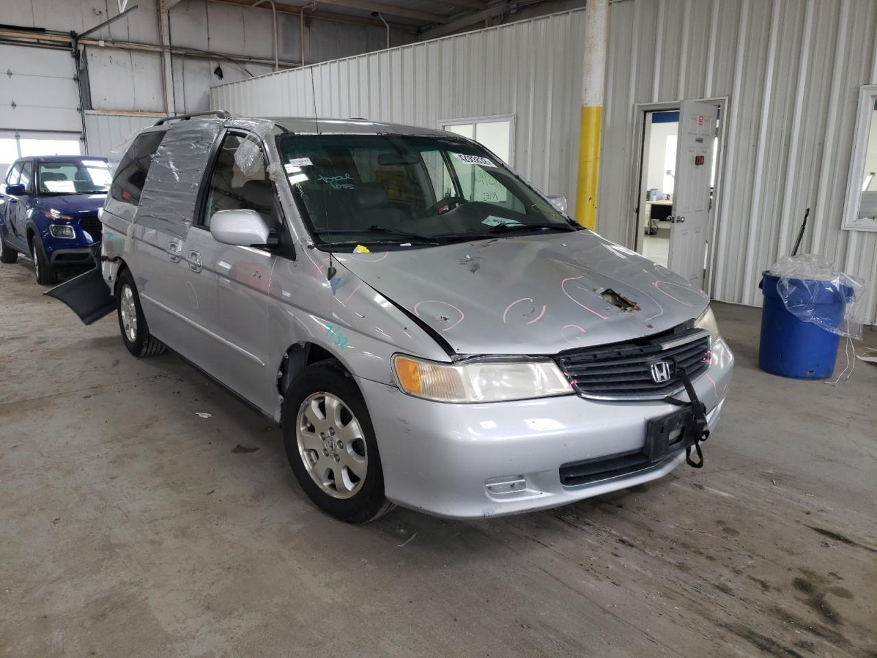 HONDA ODYSSEY EX 2002 with VIN 2HKRL18902H540039 - Photo from auction