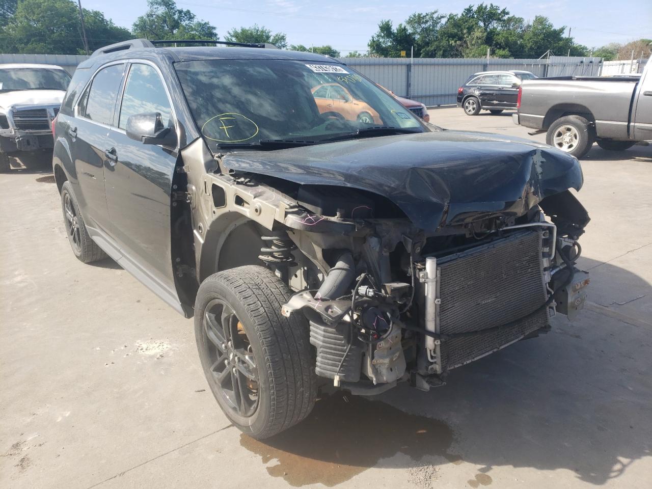 CHEVROLET EQUINOX LT 2017 with VIN 2GNALCEK0H1595088 - Photo from auction