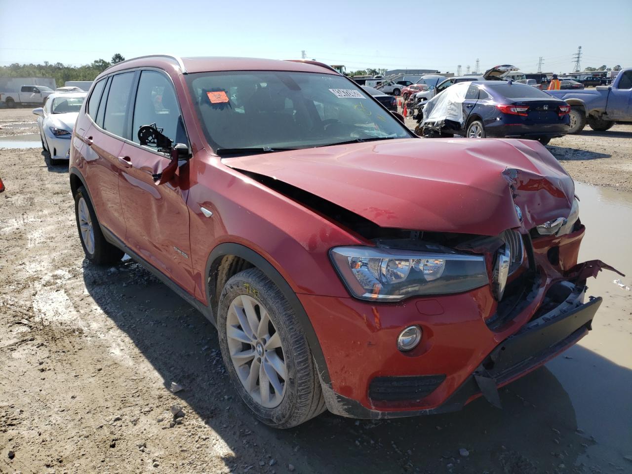 BMW X3 SDRIVE2 2017 with VIN 5UXWZ7C33H0V89876 - Photo from auction