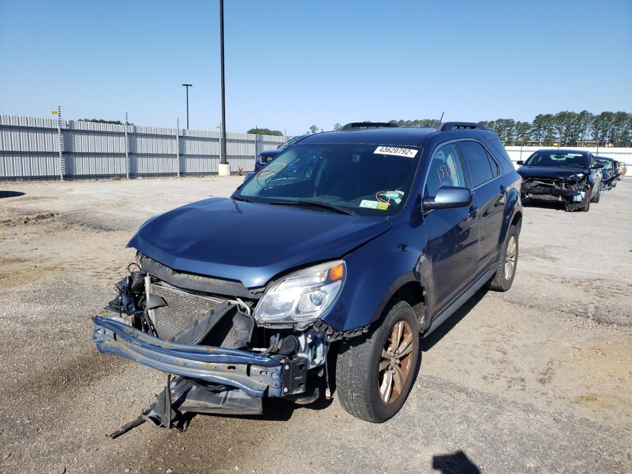 Photo 2 from auction – 2016 CHEVROLET EQUINOX LT with VIN 2GNFLFEK5G6186979