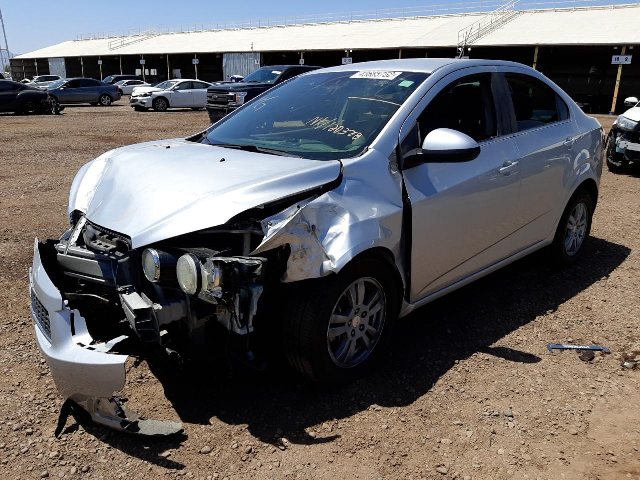 Photo 2 from auction – 2013 CHEVROLET SONIC LT with VIN 1G1JC5SB5D4257170
