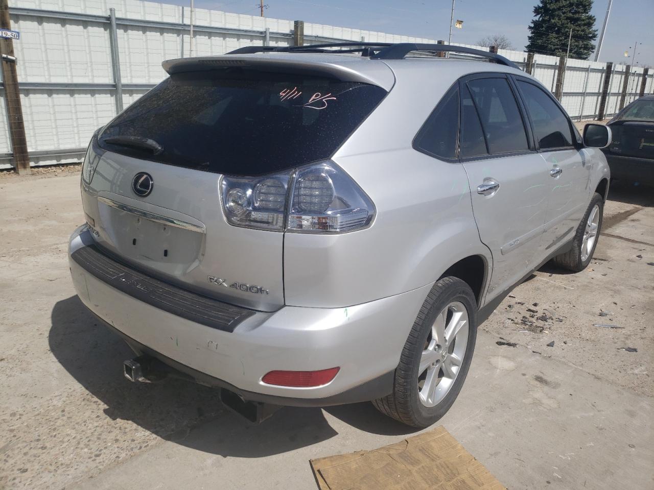 Photo 4 from auction – 2008 LEXUS RX 400H with VIN JTJHW31U582055447