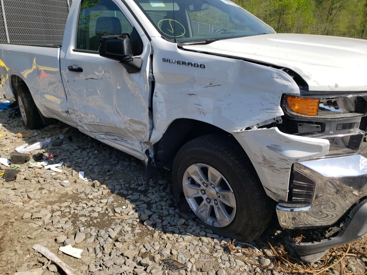 Photo 9 from auction – 2021 CHEVROLET SILVERADO with VIN 3GCNWAEF7MG411226