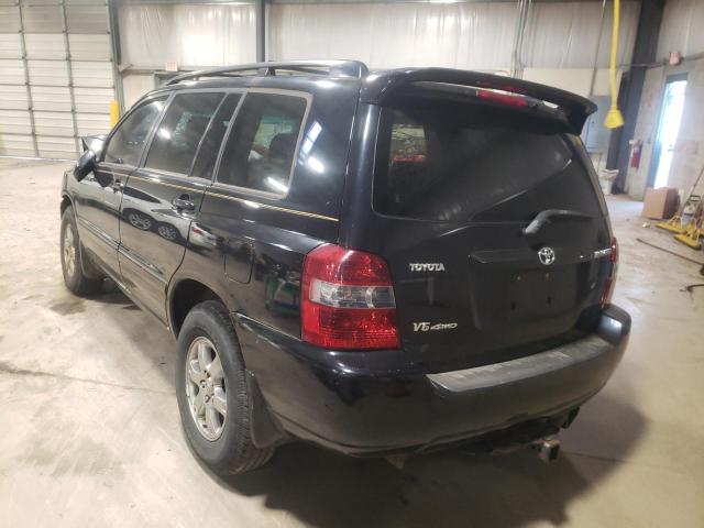 Photo 3 from auction – 2005 TOYOTA HIGHLANDER with VIN JTEEP21A250089450