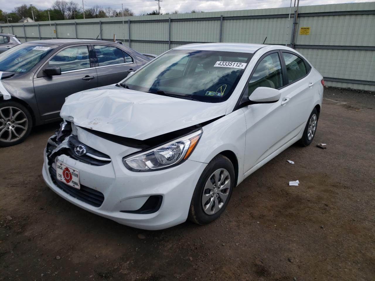 Photo 2 from auction – 2017 HYUNDAI ACCENT SE with VIN KMHCT4AE0HU366644