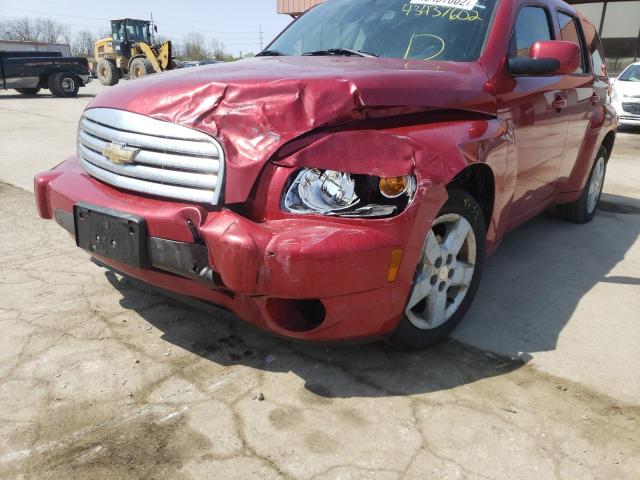 Photo 9 from auction – 2010 CHEVROLET HHR LT with VIN 3GNBABDB7AS550214