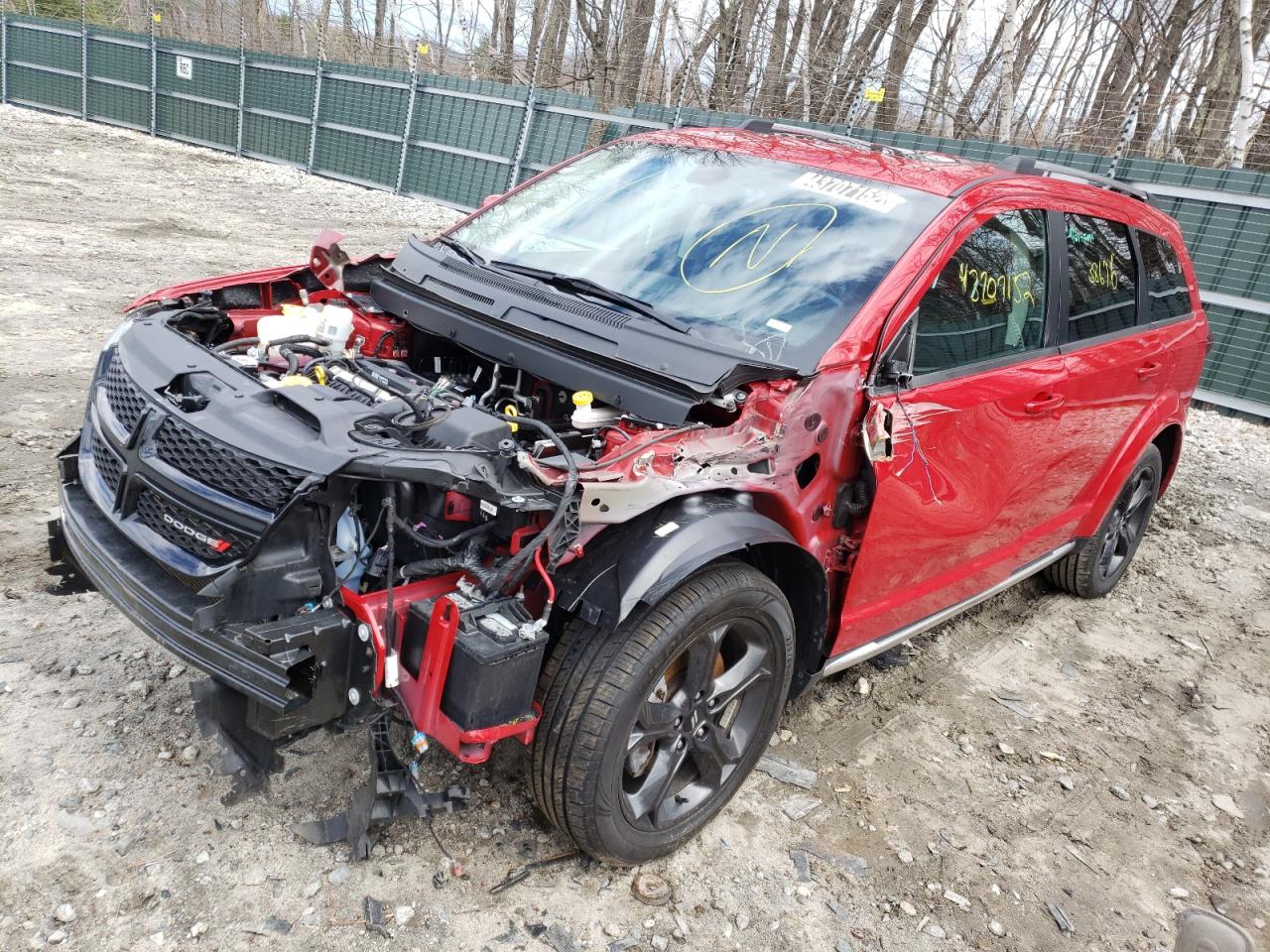 Photo 2 from auction – 2020 DODGE JOURNEY CR with VIN 3C4PDCGBXLT187914