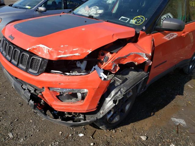 Photo 9 from auction – 2018 JEEP COMPASS TR with VIN 3C4NJDDB5JT342537