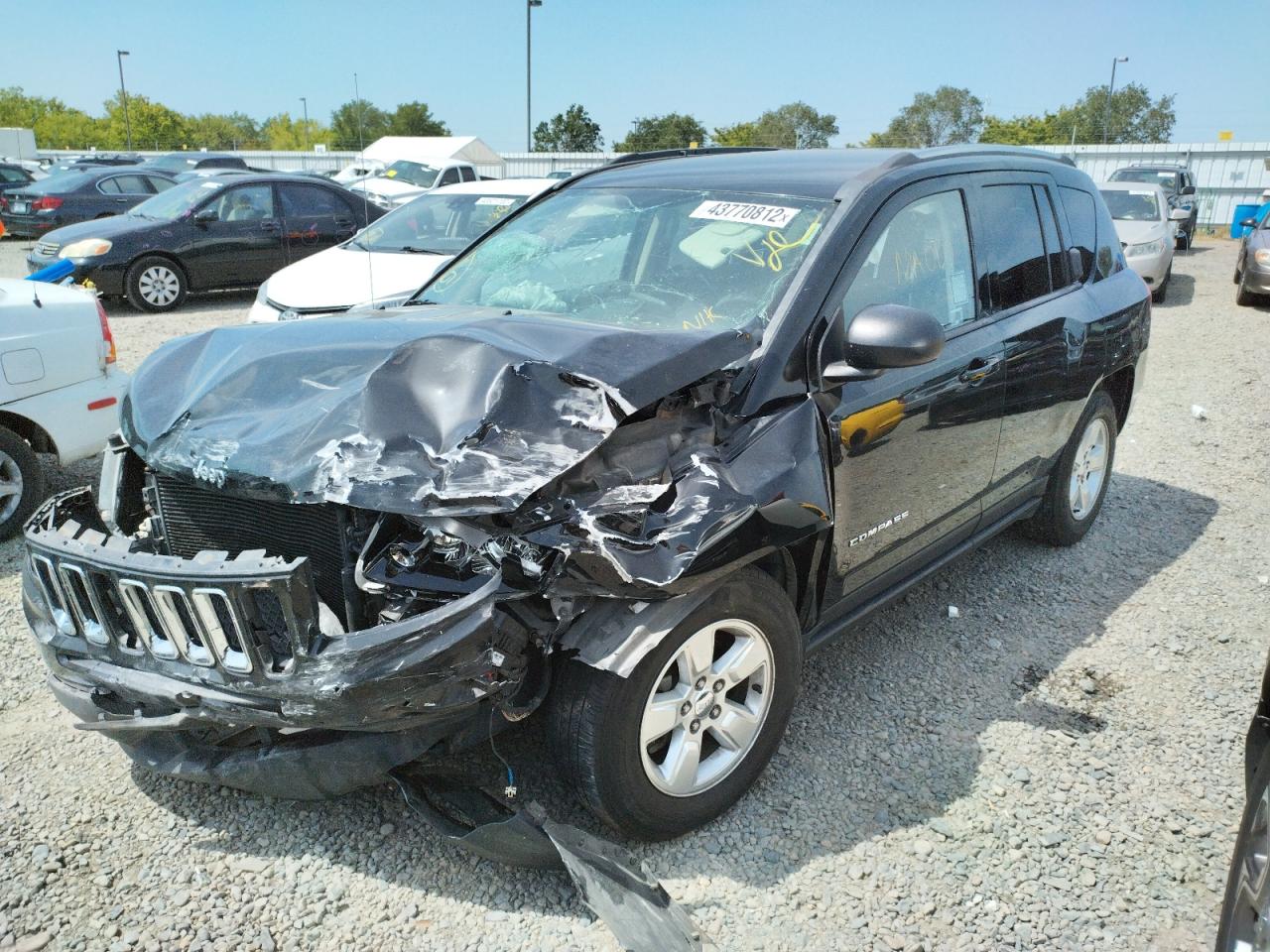 Photo 2 from auction – 2015 JEEP COMPASS SP with VIN 1C4NJCBA7FD226600