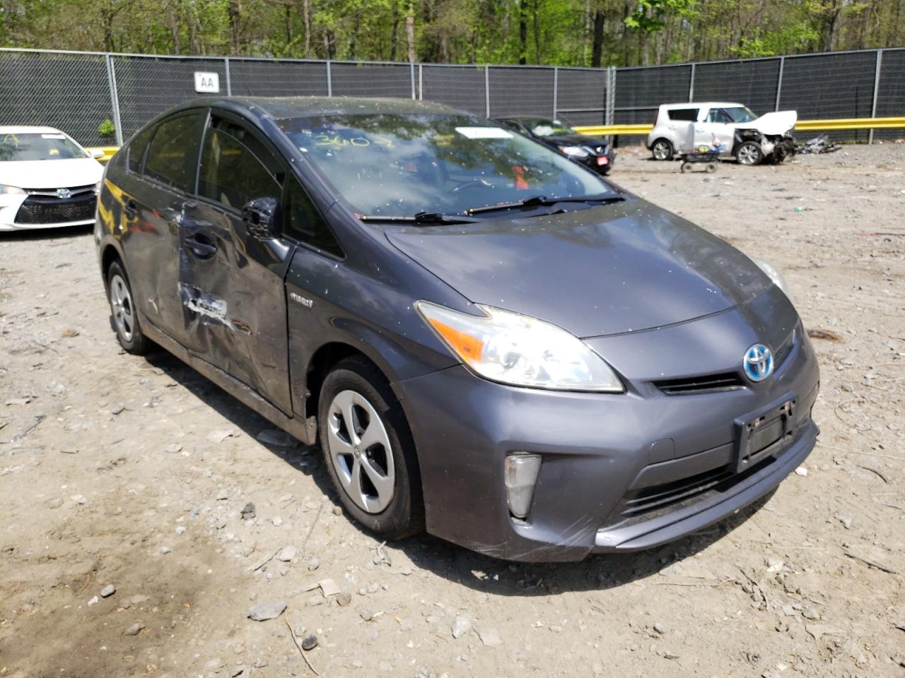 صورة رقم 1 من المزاد - 2012 TOYOTA PRIUS مع VIN JTDKN3DU9C1597849
