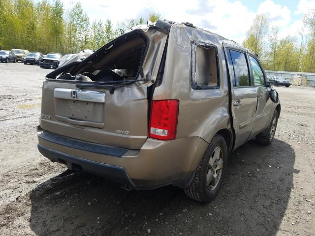 Photo 4 from auction – 2011 HONDA PILOT EXL with VIN 5FNYF4H57BB069412