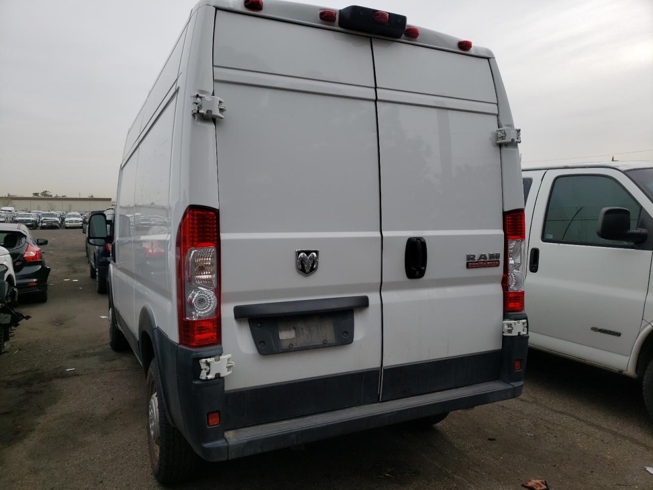 Photo 9 from auction – 2020 RAM PROMASTER with VIN 3C6TRVBGXLE102872