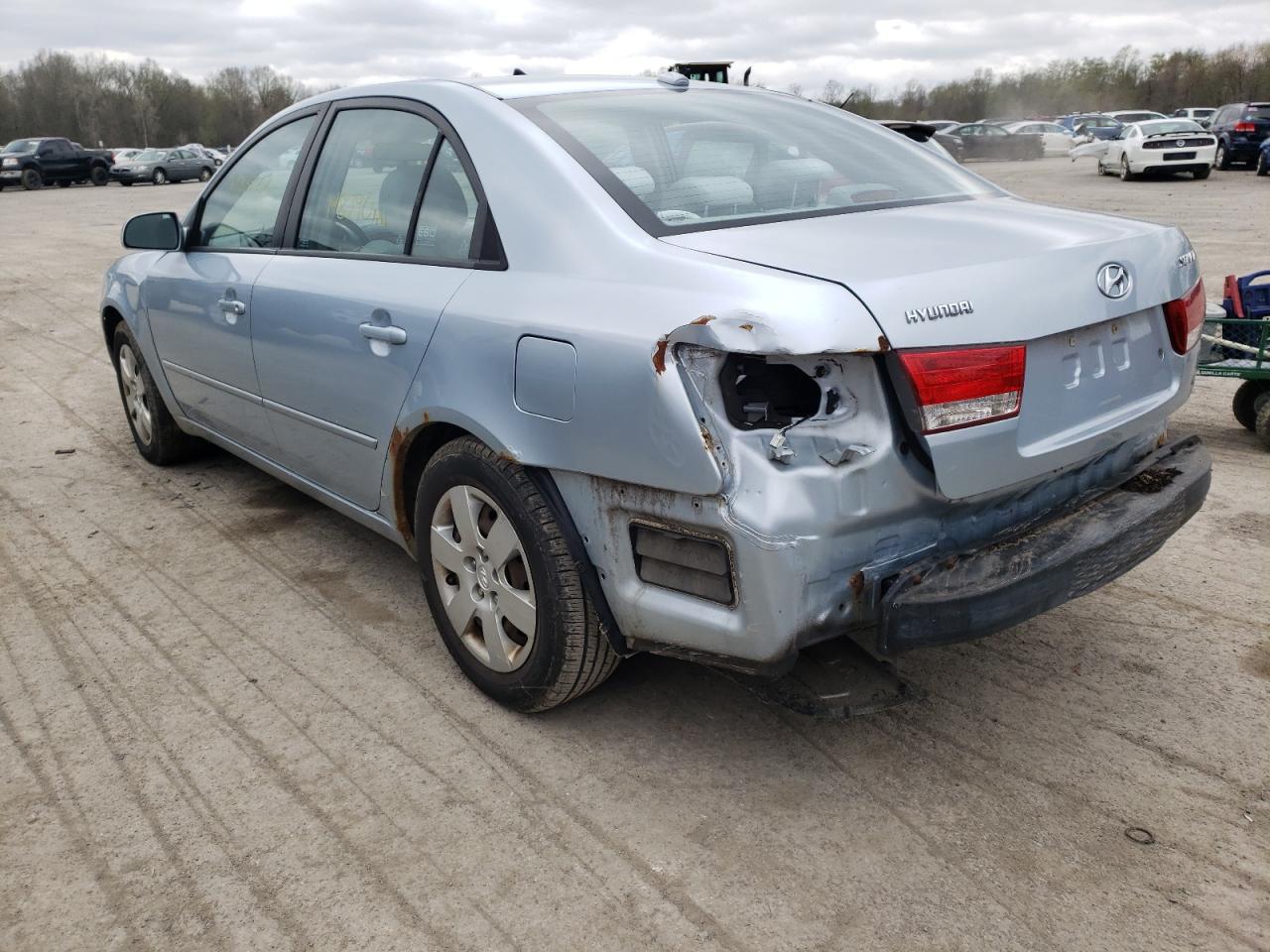 Photo 3 from auction – 2008 HYUNDAI SONATA with VIN 5NPET46C58H361602