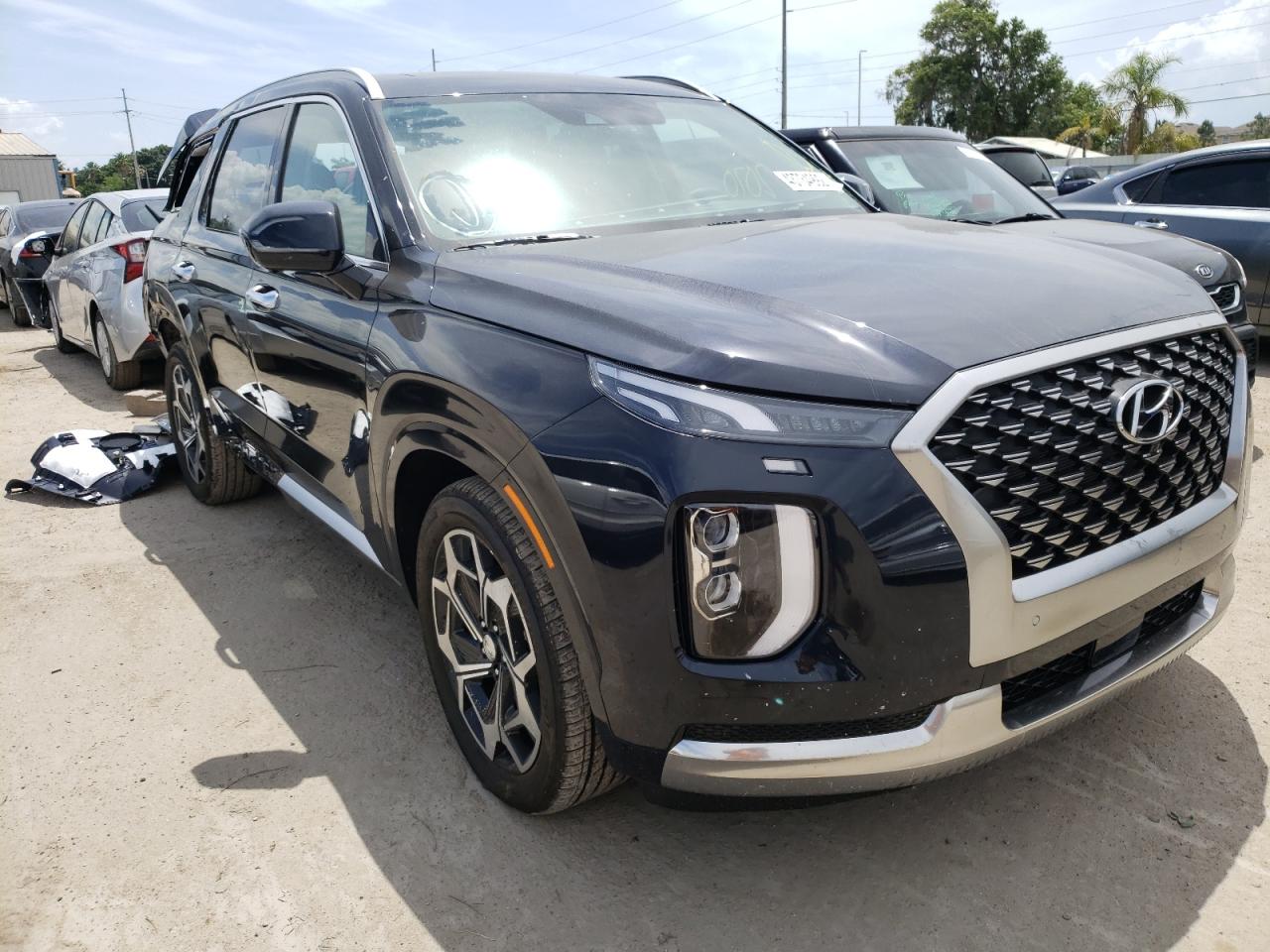 HYUNDAI PALISADE C 2022 with VIN KM8R74HE3NU428053 - Photo from auction