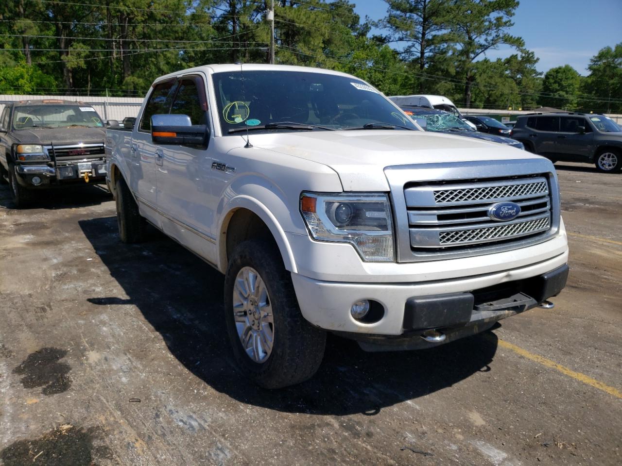 FORD F150 SUPER 2014 with VIN 1FTFW1EF9EFA82083 - Photo from auction