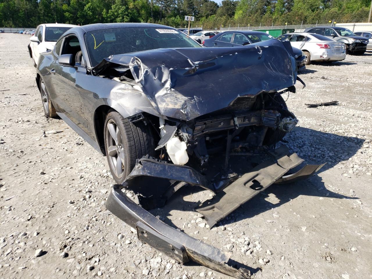 FORD MUSTANG 2015 with VIN 1FA6P8TH5F5423986 - Photo from auction