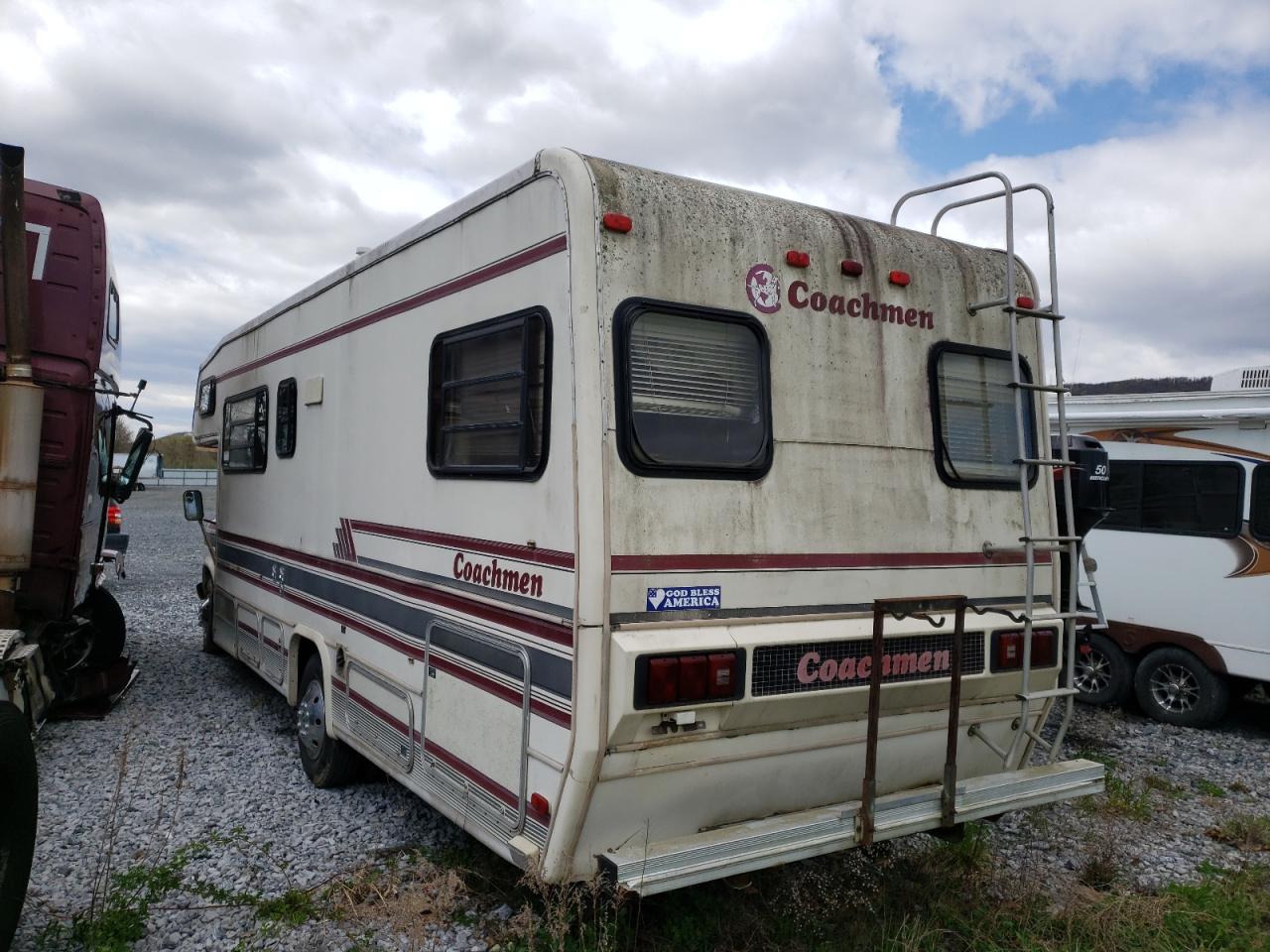 Photo 3 from auction – 1990 FORD ECONOLINE with VIN 1FDKE30G8KHC11343