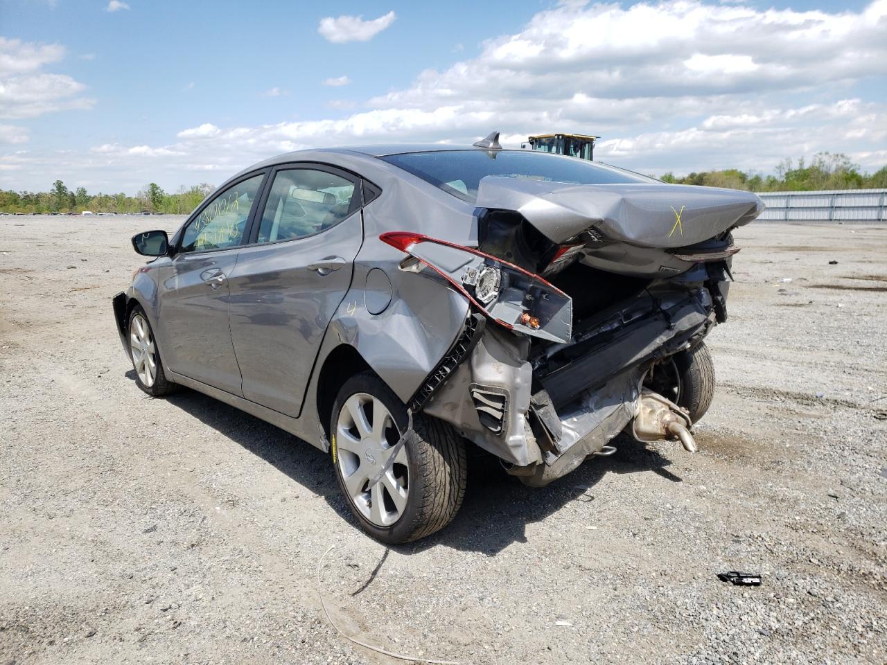 Photo 3 from auction – 2012 HYUNDAI ELANTRA GL with VIN KMHDH4AE1CU190153