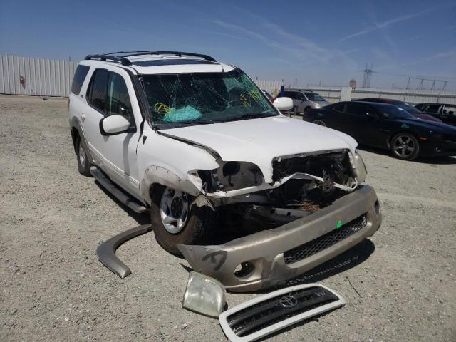 TOYOTA SEQUOIA SR 2001 with VIN 5TDBT44A81S023843 - Photo from auction