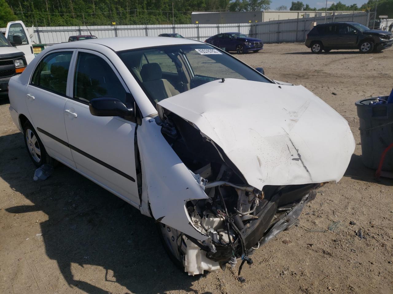 TOYOTA COROLLA CE 2008 with VIN 2T1BR32E78C923246 - Photo from auction