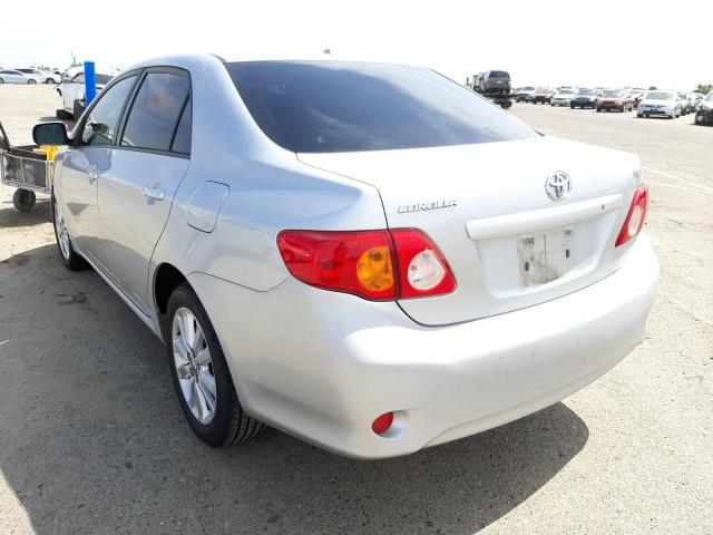 Photo 3 from auction – 2009 TOYOTA COROLLA BA with VIN JTDBL40E399020917